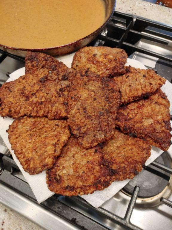 Crispy Fried Pork Cube Steak with Gravy