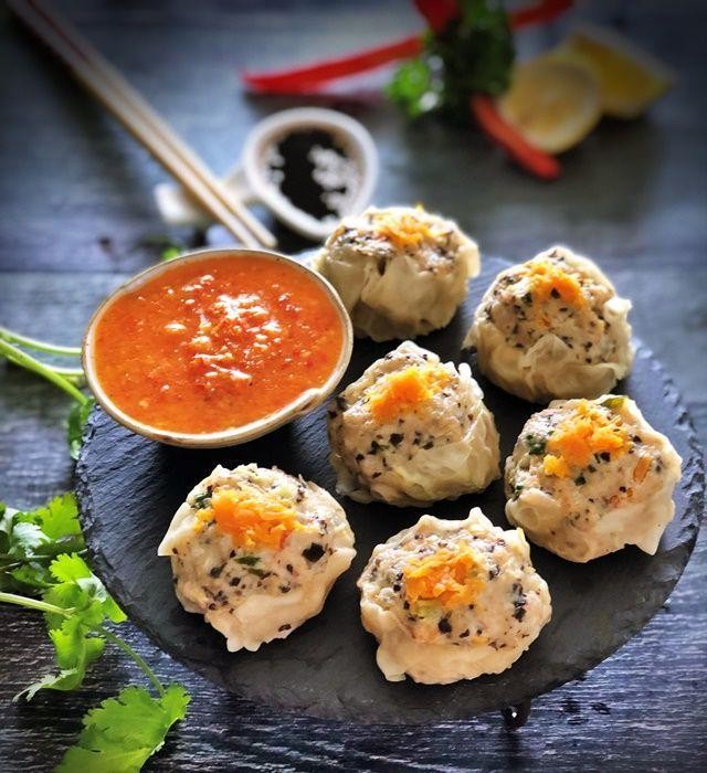 Crispy Fried Xiu Mai with Sweet Soy Sauce