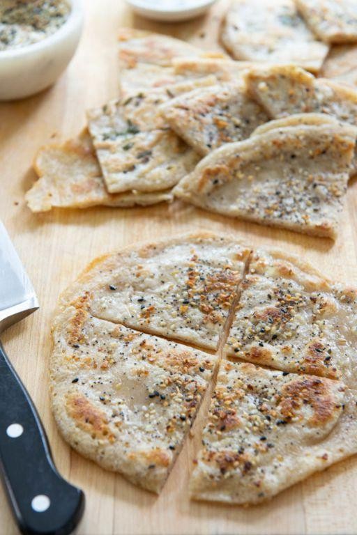 Crispy Sourdough Discard Flatbread