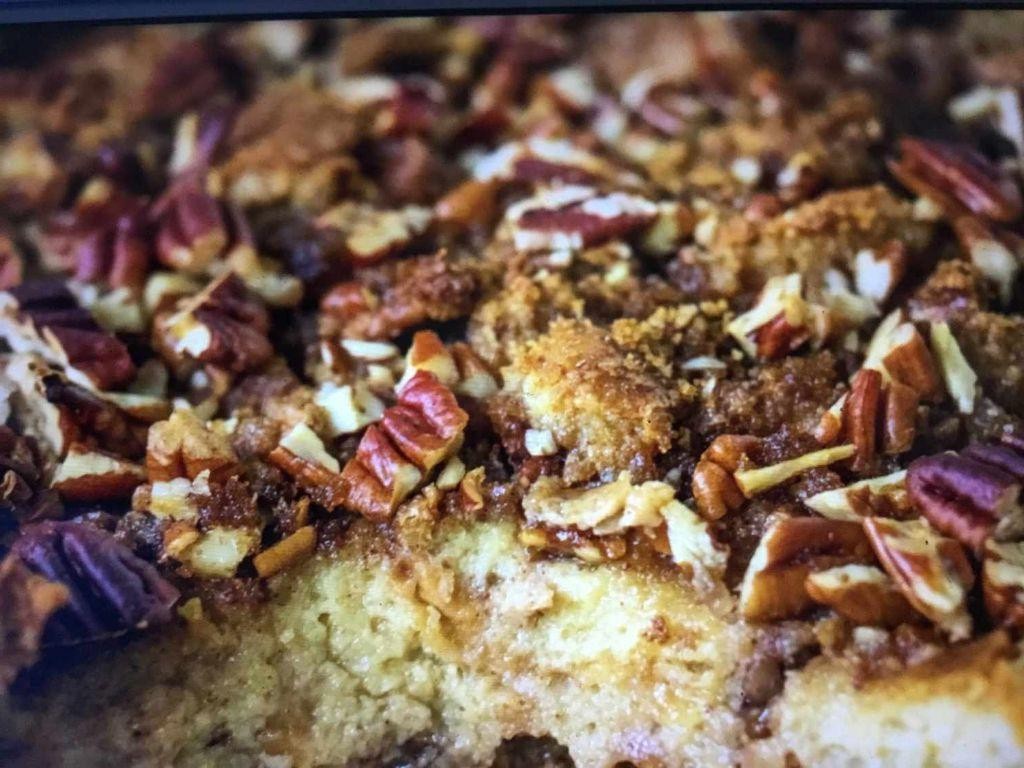 Crockpot Pecan Pie Bread Pudding