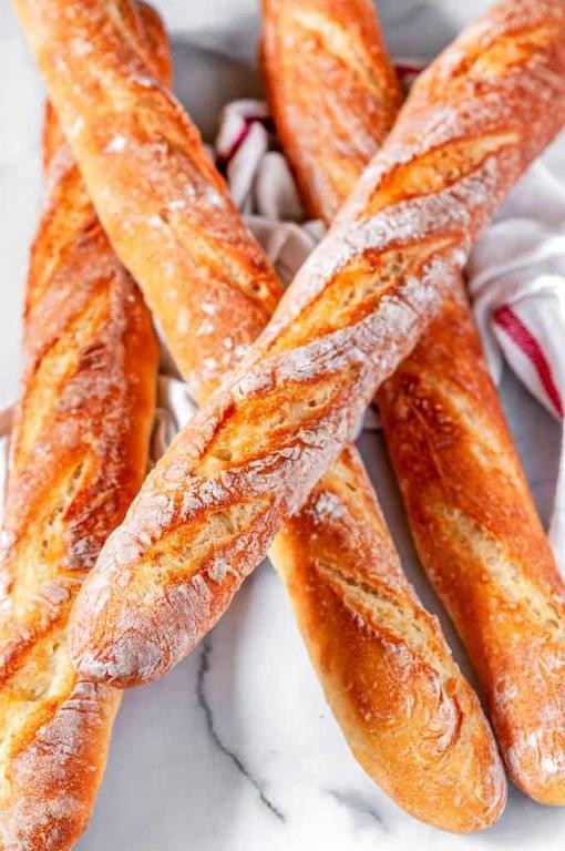 Crunchy French Baguettes