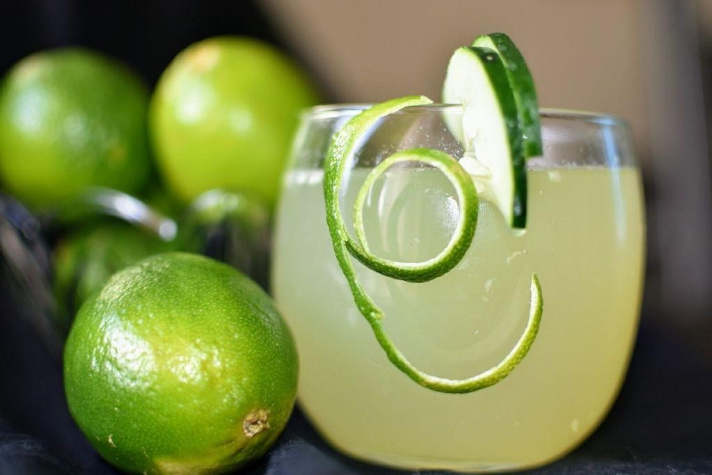 Cucumber Limeade with Honey