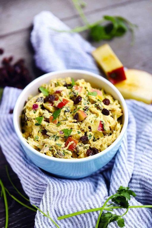 Curried Ham and Raisin Salad