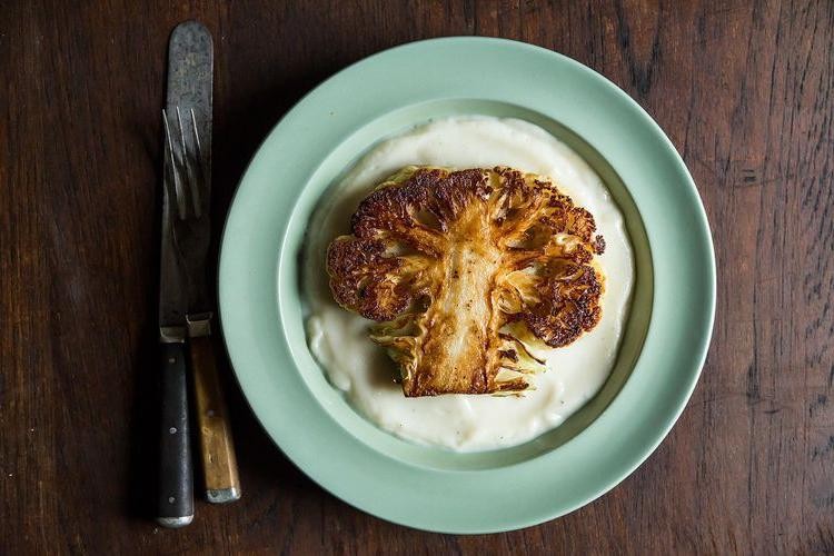 Cursed Cauliflower Steaks