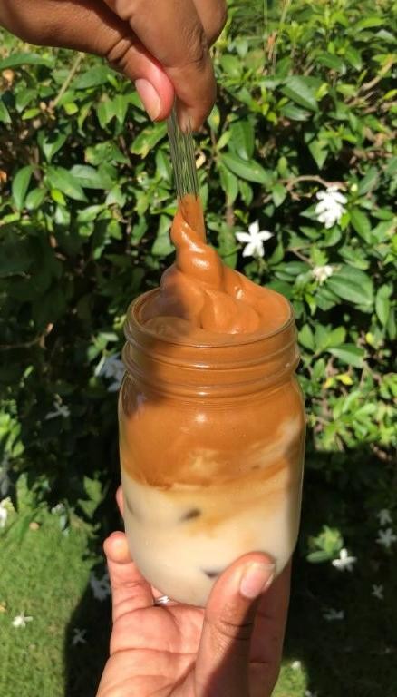 Dalgona Whipped Coffee