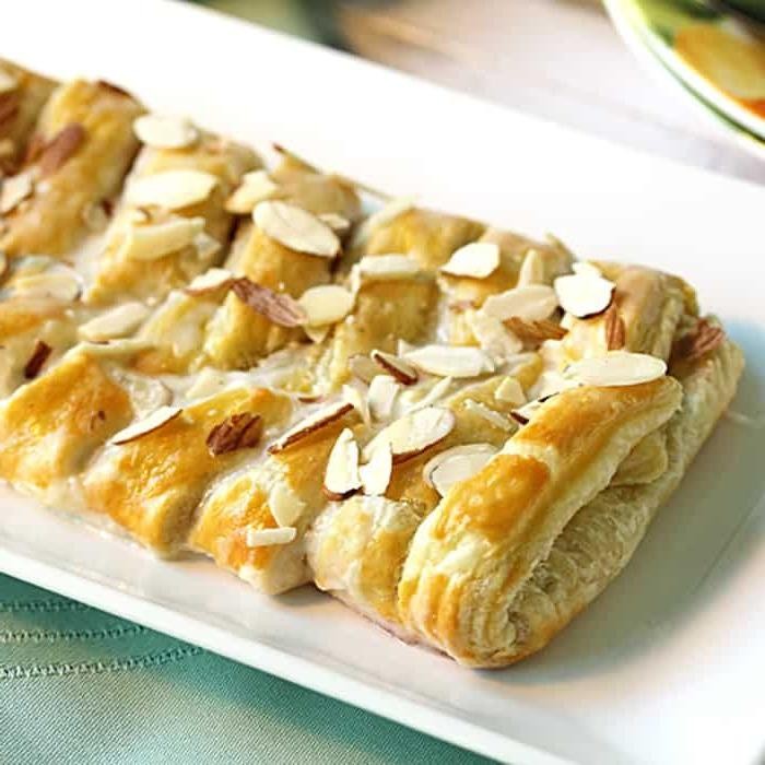 Danish Pastry Braid with Almond Filling