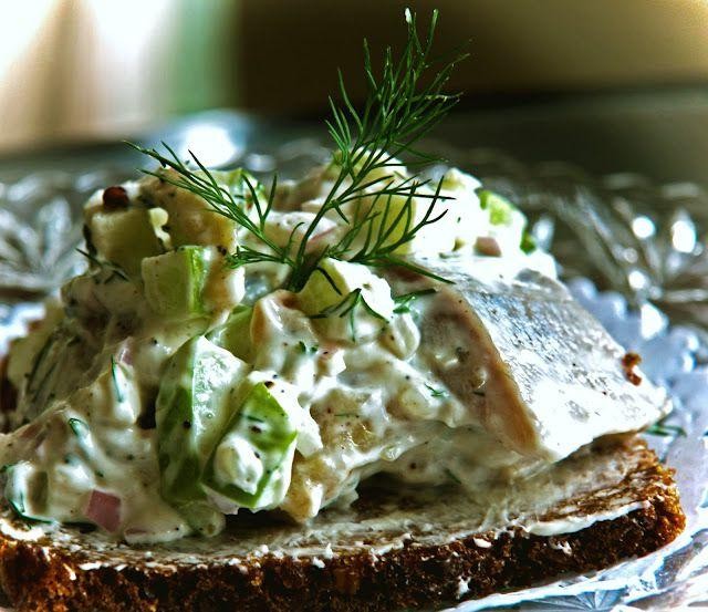 Danish Pickled Herring (Syltede Sild)