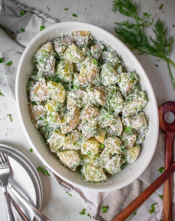 Danish Potato Salad (Kartoffelsalat)