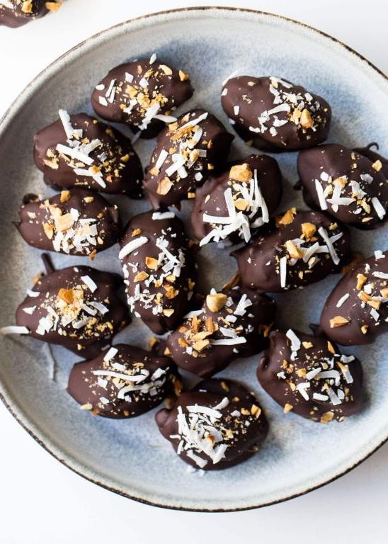 Dark Chocolate Covered Dates