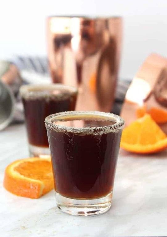 Dark Chocolate Orange Shots