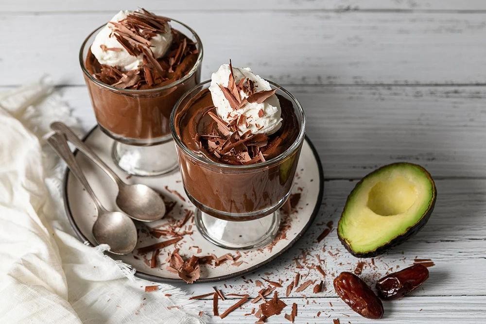 Dark Chocolate and Avocado Mousse