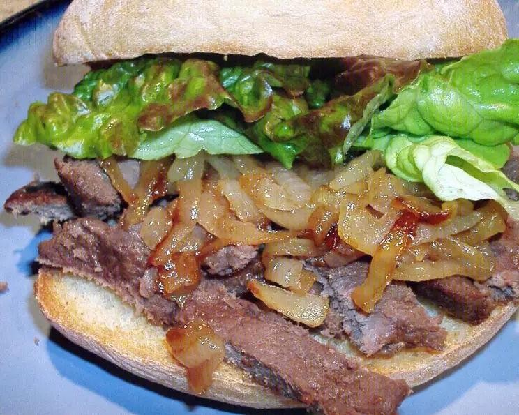 Deer Tenderloin Sliders with Caramelized Onions