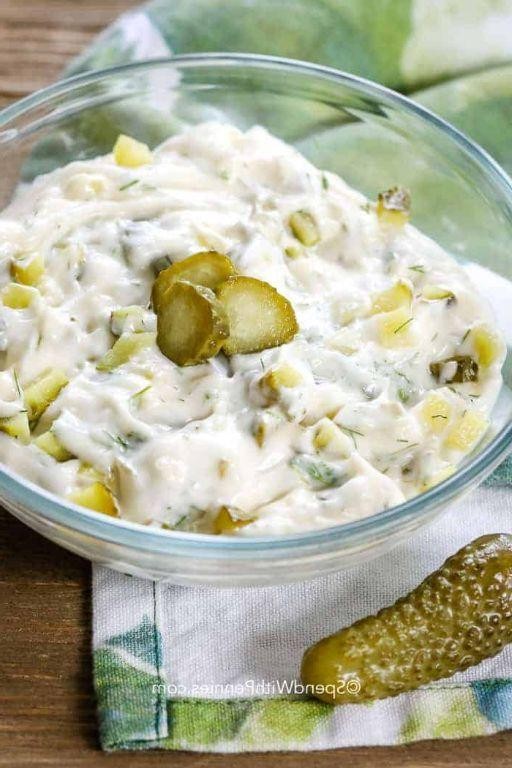 Dill Pickle Tartar Sauce