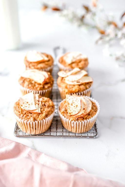 Double Apple Cinnamon Muffins