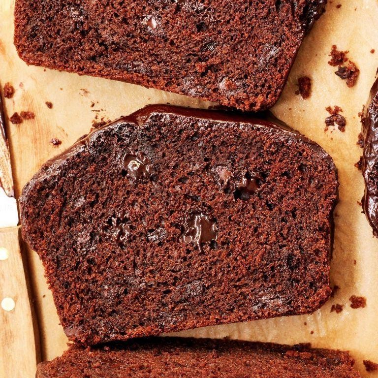 Double Chocolate Chip Loaf Cake