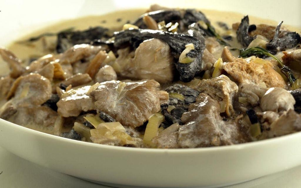 Dried Morel Mushroom and Wild Mushroom Ragout