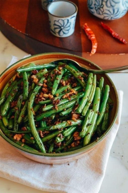Dry-Fried Green Beans