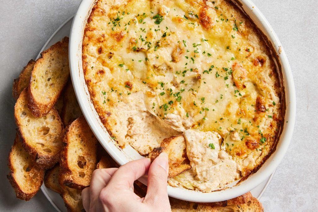 Dungeness Crab and Artichoke Dip