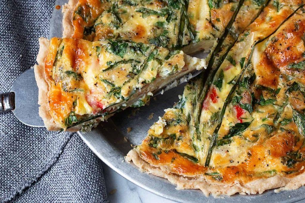 Dungeness Crab and Gruyere Quiche