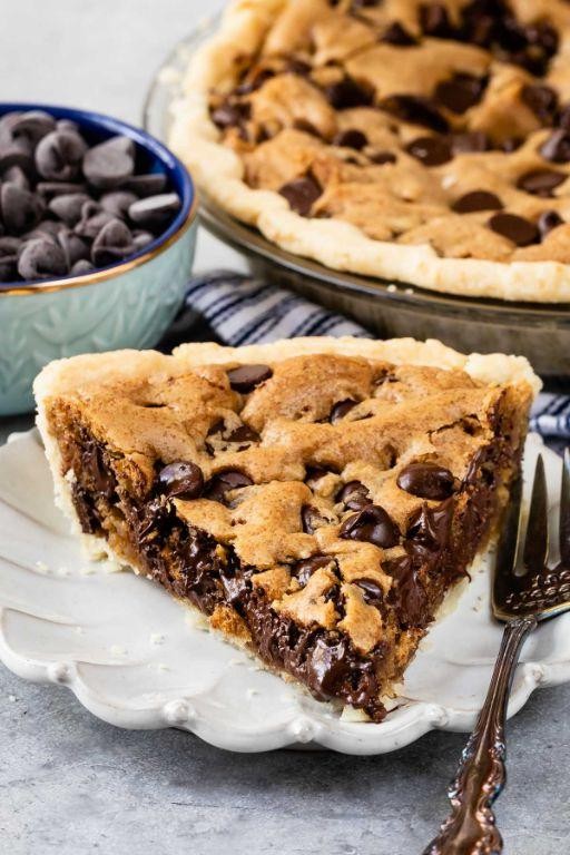 Eagle Brand Chocolate Chip Cookie Pie