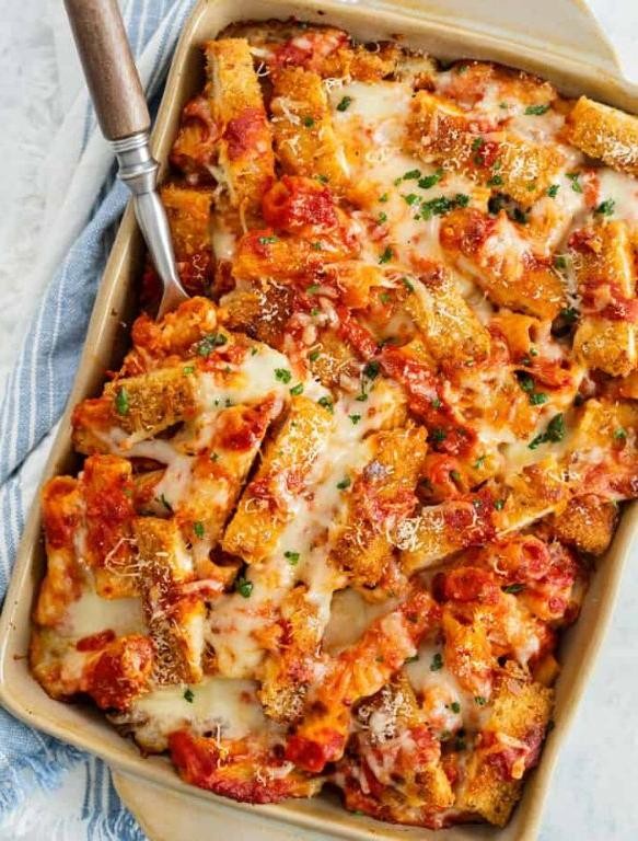 Easy Chicken Marinara Casserole