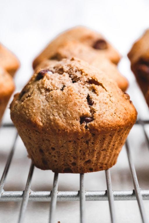 Easy Discard Sourdough Muffins