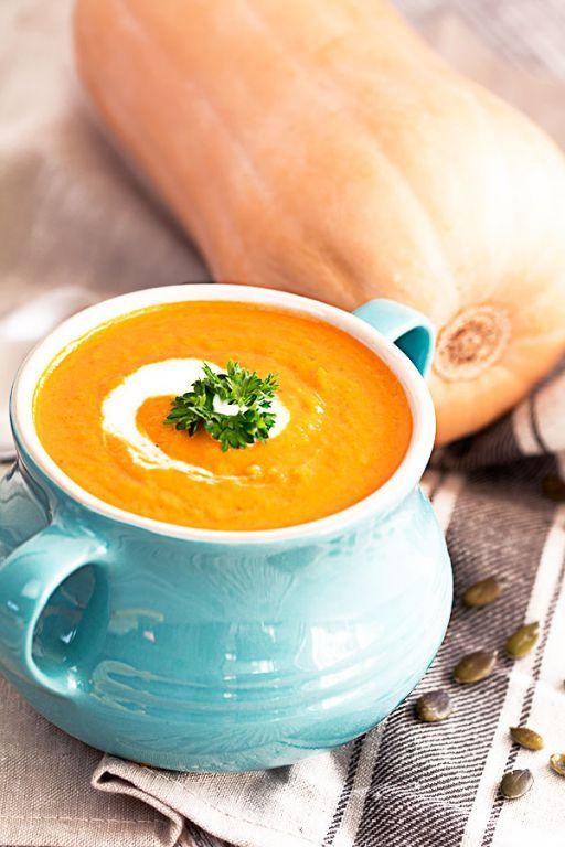 Easy Pumpkin Soup with Coconut Milk