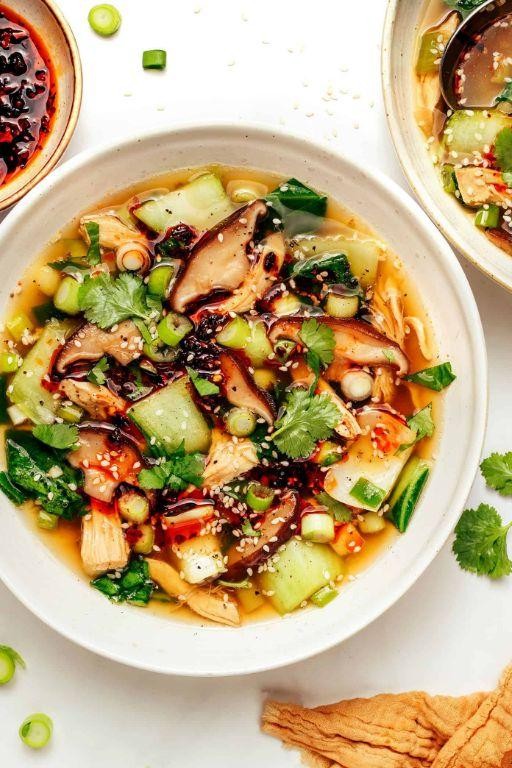 Eel Soup with Ginger and Scallions