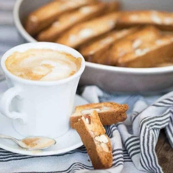 Egg Yolk and Almond Biscotti