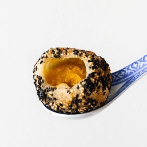 Egg Yolk and Sesame Seed Balls