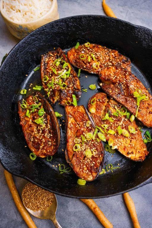 Eggplant Achaar with Sesame Seeds