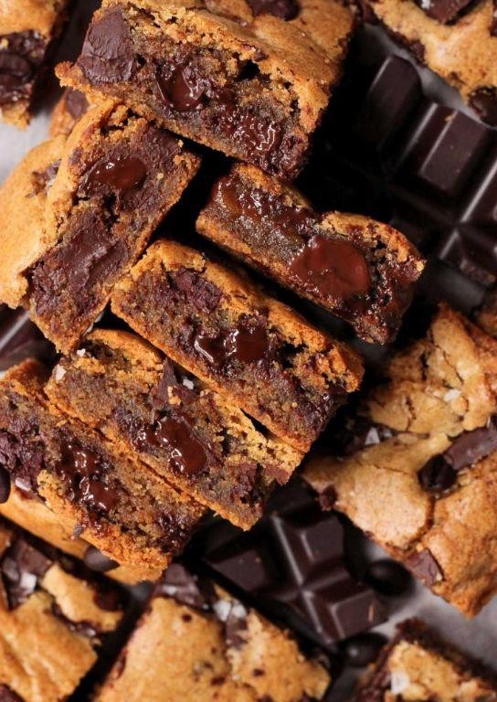 Espresso Chocolate Chunk Blondies