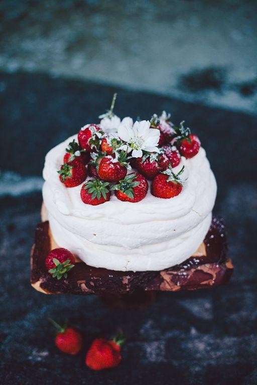 Eton Mess-Inspired Pavlova