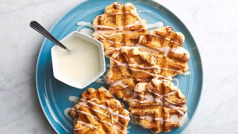 FiberOne Cinnamon Roll Waffles