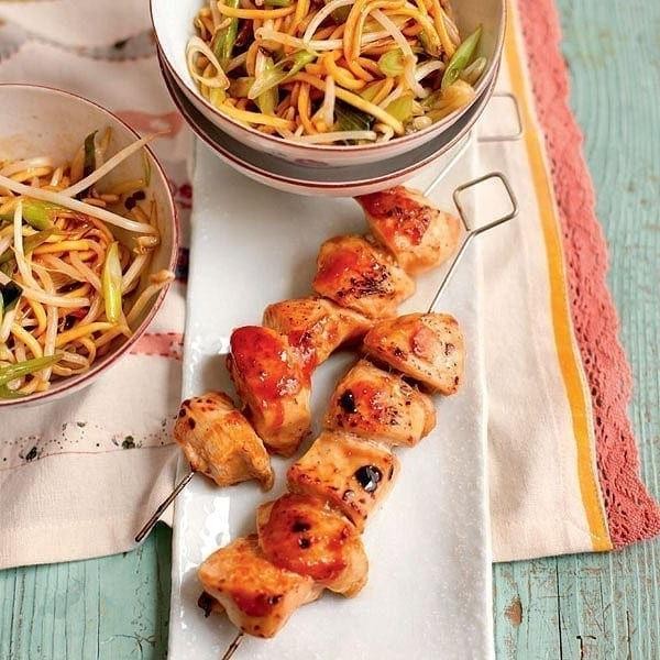 Five-Spice BBQ Chicken Skewers