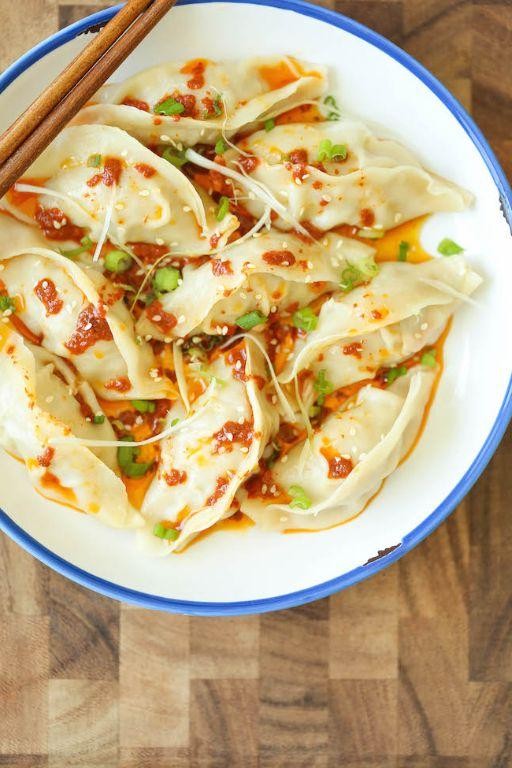 Five-Spice Chicken Pot Stickers
