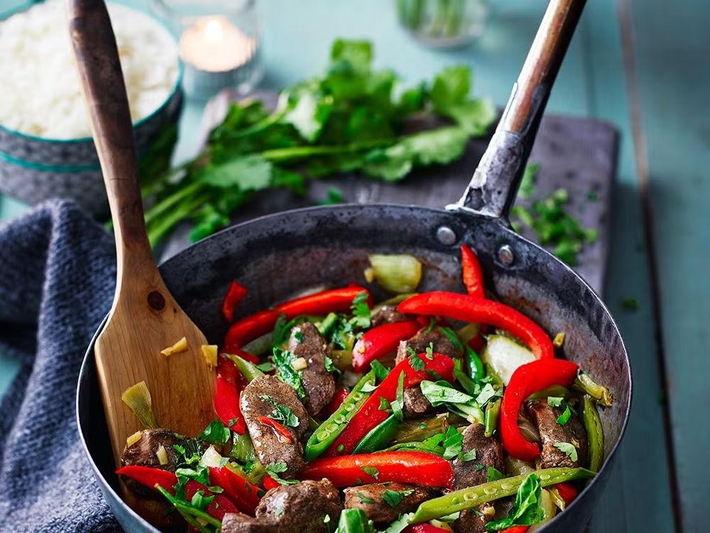 Five-Spice Duck Stir Fry