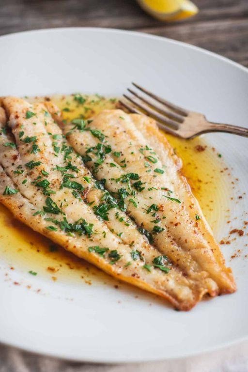 Flounder Meunière with Brown Butter