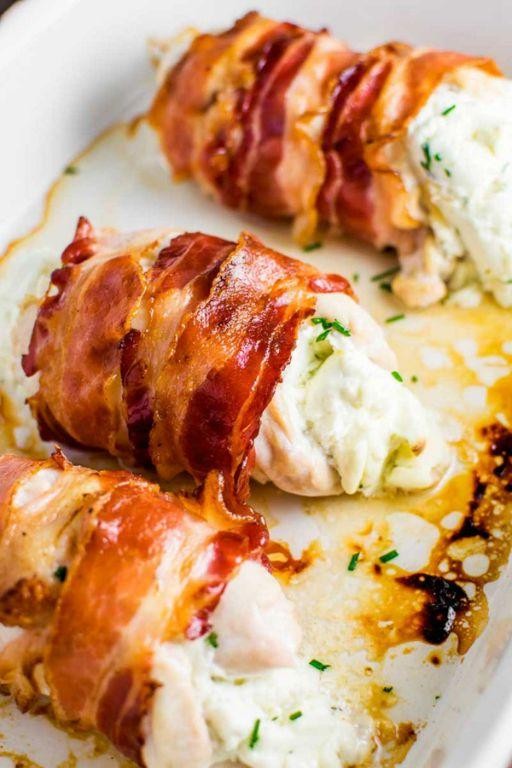 Frango com Bacon e Catupiry (Chicken with Bacon and Cream Cheese)