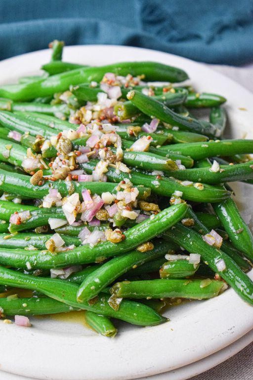 French Green Bean Salad with Shallots