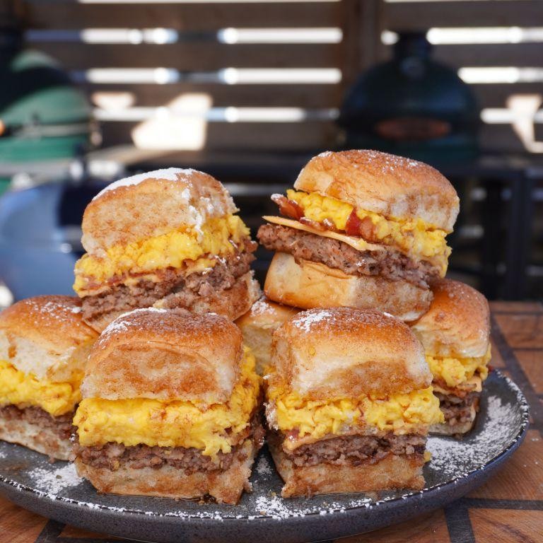 French Toast Breakfast Sliders