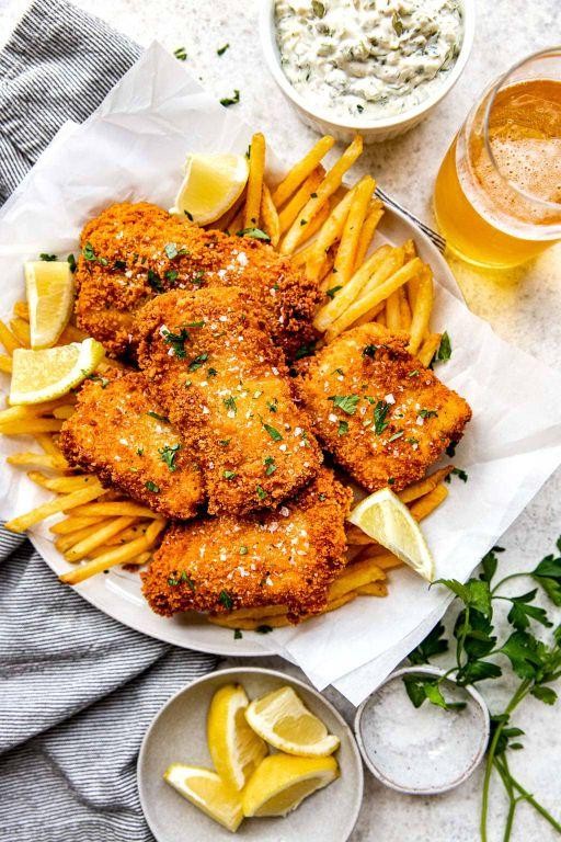 Fried Red Snapper with Spicy Tartar Sauce