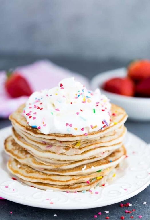 Funfetti Krusteaz Pancakes