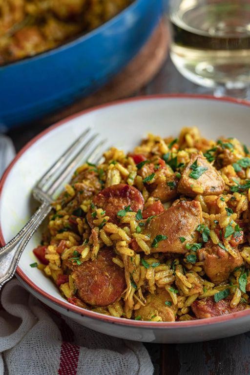 Galinhada (Brazilian Chicken and Rice)