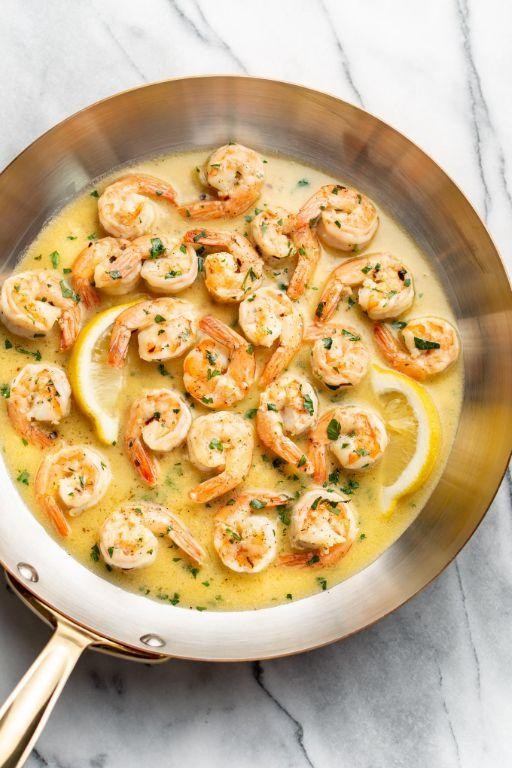 Garlic Butter Italian Shrimp Scampi