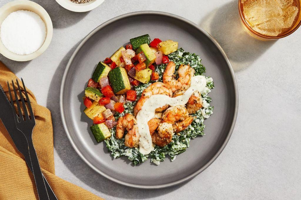 Garlic Butter Shrimp Factor Bowl