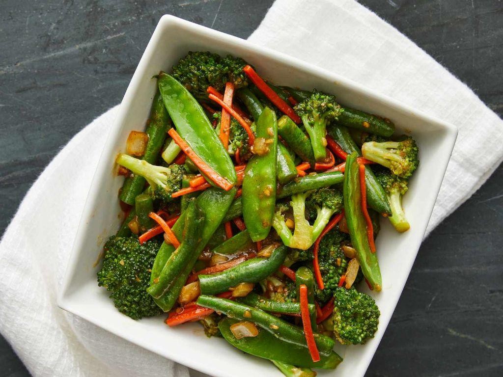 Garlic Ginger Vegetable Stir Fry