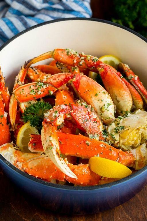 Garlic Parmesan Boiling Crab Legs