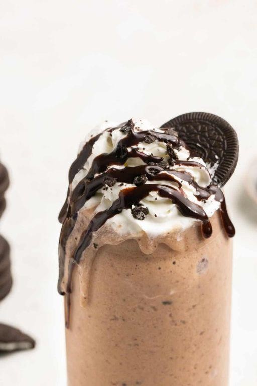 Ghost Oreo Protein Shake