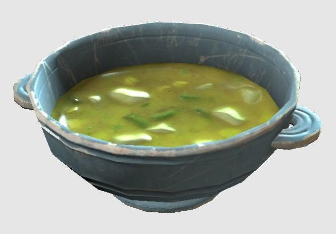 Glowing Fungus Stew with Softshell Mirelurk
